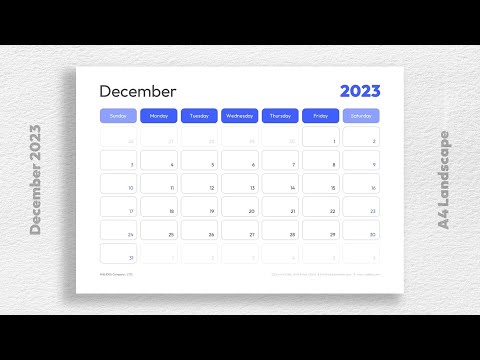 Printable 2023 Monthly Calendar Free Download: PDF, PowerPoint, and Google Slides