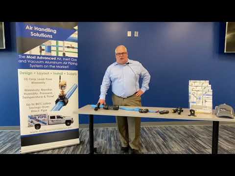 Transair Aluminum Pipe Quick Connection Technology