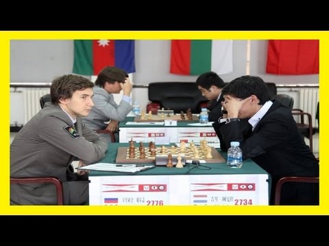 Anish Giri vs Sergey Karjakin - 2013 FIDE Grand Prix - Beijing