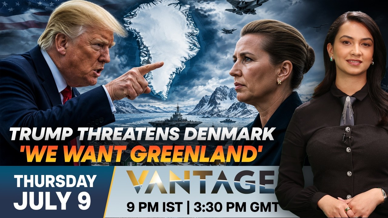 Denmark Rejects Trump's Greenland Demand, Buys US-Made Weapons for Security | Vantage on Firstpost