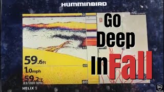 Late Fall Early Winter Deep Bass Fishing