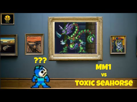 Toxic Seahorse: Classic MM1 Challenge (No Wall Jump, No Dash, Uncharged Buster), No Damage, No Miss