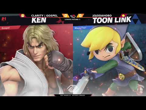 Clarity | Gospel (Ken) vs JoJoDaHoBo (Toon Link) | Roc Smash 33