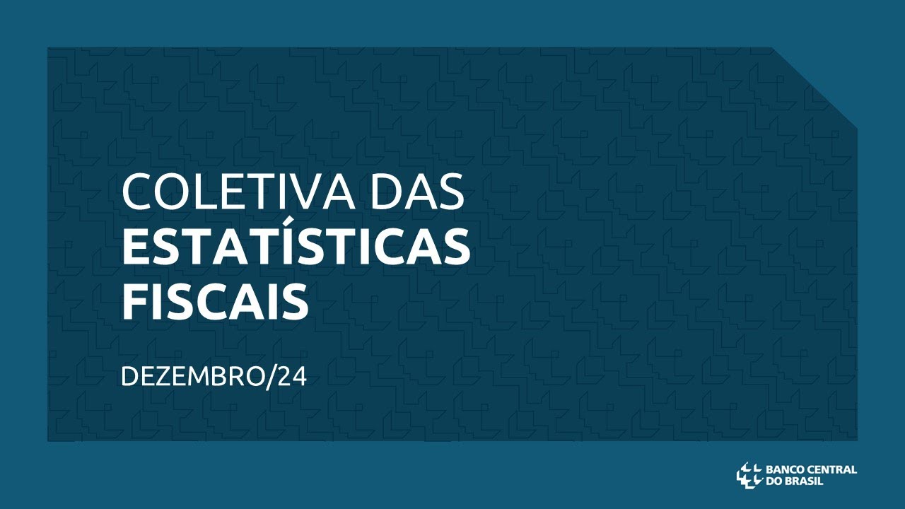 Coletiva das Estatísticas Fiscais 30/12/2024