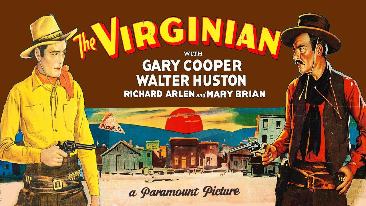 The Virginian (1929) GARY COOPER🍕WALTER HUSTON🍕PRE-CODE WESTERN