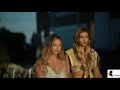 Ladies Fashion Show Models Walking Slow Motion Walk On Beach