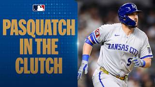 Vinnie Vidi Vici! ???? Vinnie Pasquantino lifts a game-tying solo home run in the 8th inning! ????