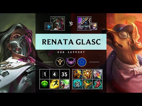 Renata Glasc Support vs Nasus: Vision Controller - EUW Master Patch 14.24