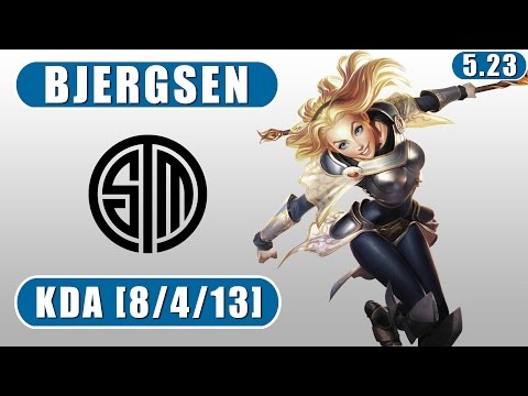 TSM Bjergsen | Lux vs Zilean | Mid | December 5th, 2015 | Preseason 6 | Patch 5.23