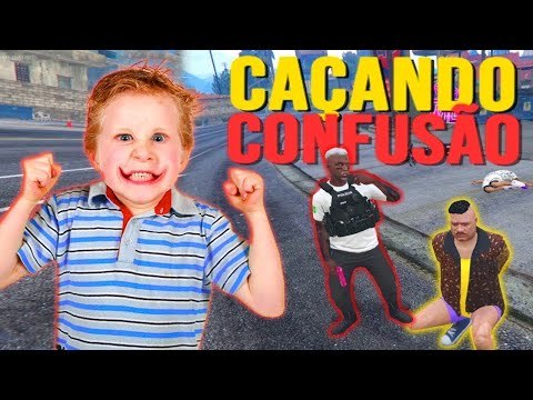 ARRUMANDO CONFUSÃO com GERAL no GTA RP 😂 (Paulinho o LOKO)