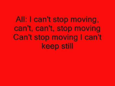 X Factor Finalists - Can't Stop Moving with Lyrics