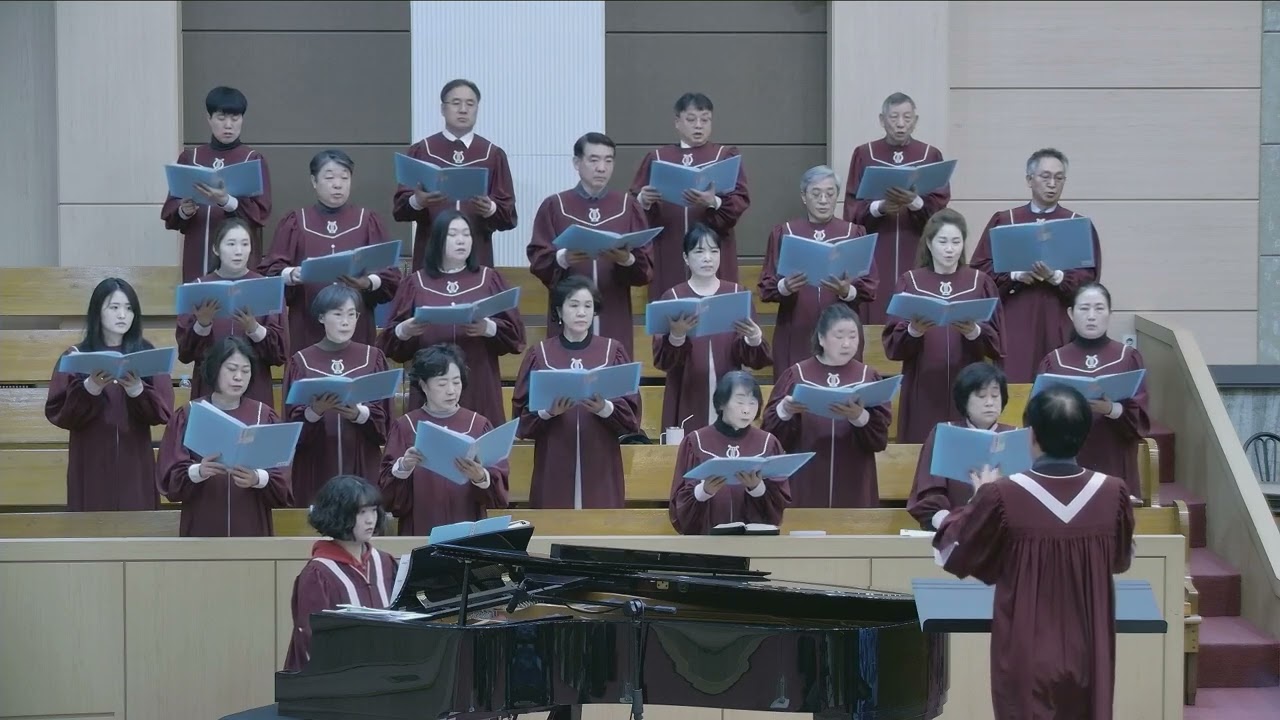 26/01/23 부평동부교회 주일오전예배 찬양 "너 예수께 조용히 나가" - 시온 찬양대