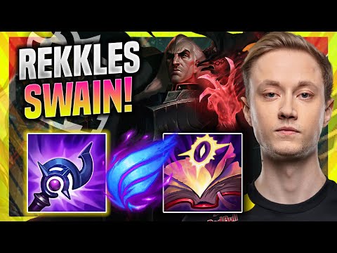 REKKLES IS A BEAT AS SWAIN WITH LUDEN'S! - G2 Rekkles Plays Swain ADC vs Aphelios! | Season 11