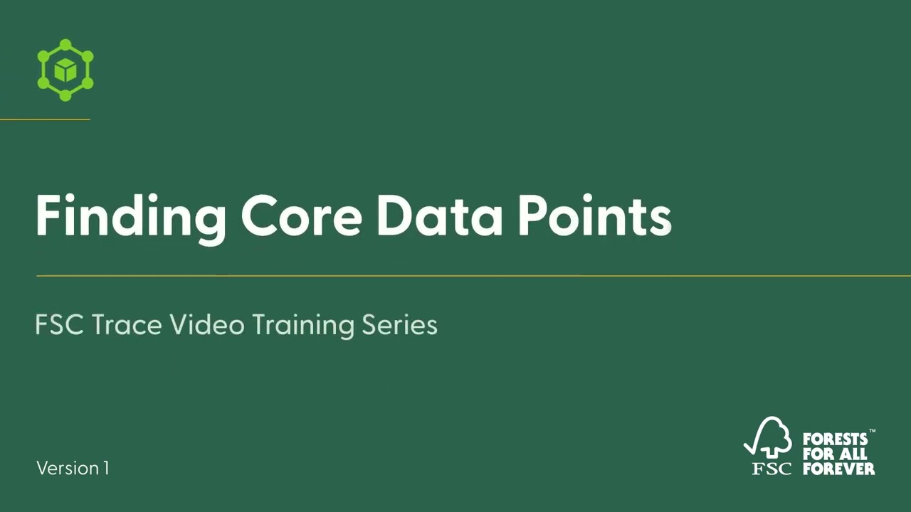 FSC Trace Walkthrough: Finding core data points (in FSC Search)