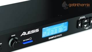 Video thumbnail for Alesis Sample Rack Electronic Drum and Percussion Module by GetintheMix