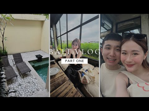 Bali Vlog Pt1 | Vila para casal, café-hopping, Espace Spa