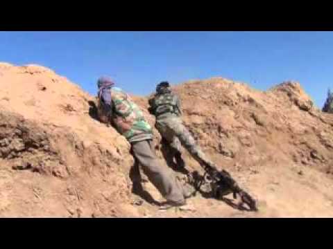 عملية قنص عناصر النظام في مطار دير الزور العسكري من قبل كتيبة الشيخ مطلق العتيبي