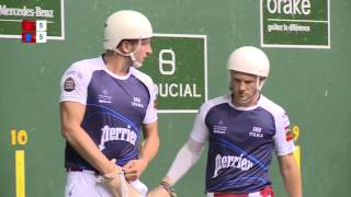 Demi finale Séries du 29 juin 2017 des Internationaux de Cesta Punta de Saint-Jean-De-Luz