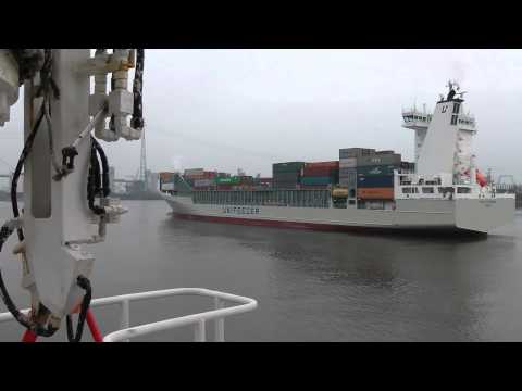 MS "Anna Sirkka" 2012  -  Verholen im Hamburger Hafen  Teil 2