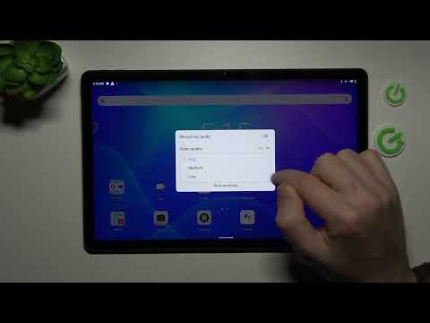 How to Change Screen Recorder Quality on LENOVO Tab P11 Plus? - Improve Video Quality
