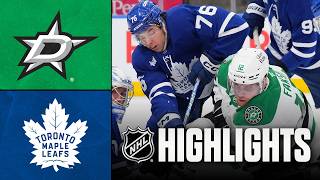 Stars vs. Maple Leafs | NHL Highlights | April 13, 2026