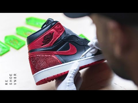 , title : 'How To Ice Out An Air Jordan 1 Bred And Royal With Vick Almighty'