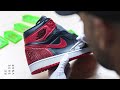 How To Ice Out An Air Jordan 1 Bred And Royal With Vick Almighty