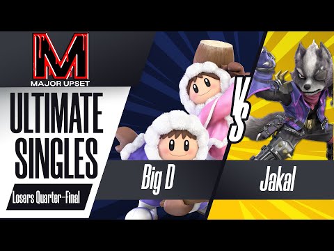 Big D (Ice Climbers) vs Jakal (Wolf) - Ultimate Singles Top 8 - Losers Quarter-Final - MAJOR UPSET