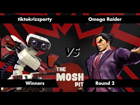 tiktokrizzparty (ROB) vs Omega Raider (Kazuya) - The Mosh Pit - Ultimate Singles - Winners Round 2