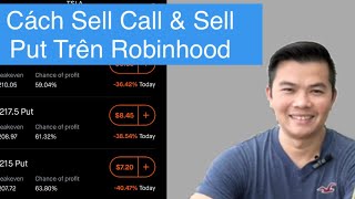 Cách Thức Sell Call Sell Put Trong Robinhood