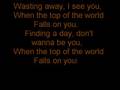 Top of the World by All-American Rejects lyrics ...