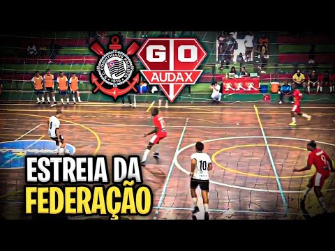 JOGO SUB 18 - CORINTHIANS vs AUDAX - ESTREIA DO METROPOLITANO A1