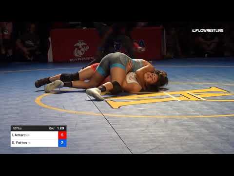 127 Lbs 5th Place Isabella Amaro Oregon Vs Devin Patton Texas