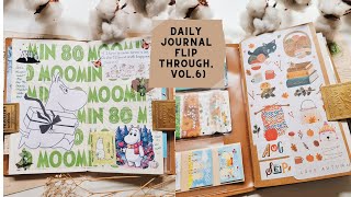 Daily journal flip through, VOL.6, August - September 2025)