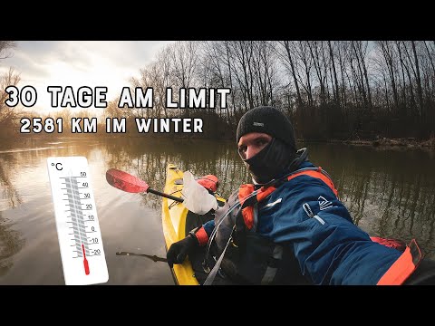 30 Tage extrem Kajaktour im Winter.