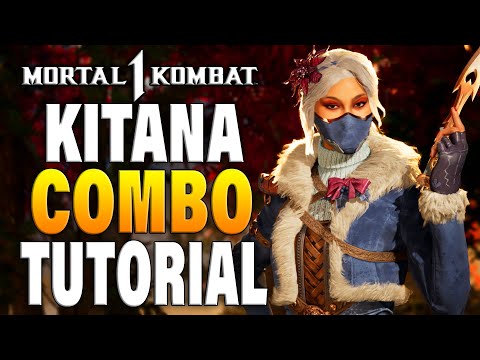 Mortal Kombat 1 KITANA Combos - Mortal Kombat 1 KITANA Combo Tutorial