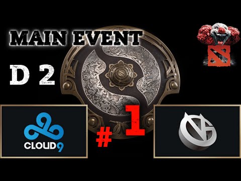 Cloud9 -vs- Vici Gaming  - Game 1 - MAIN EVENT - Day 2 - The International 2015  dota 2. 04.08.2015