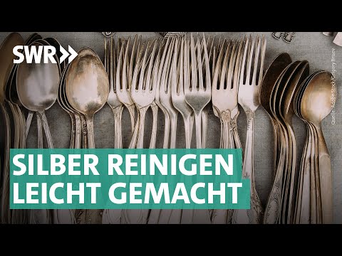 Silberbesteck reinigen ‒ einfache Tricks mit Hausmitteln | Marktcheck SWR