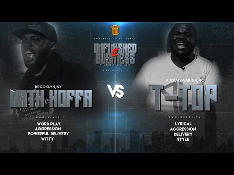 MATH HOFFA VS T-TOP SMACK/ URL RAP BATTLE | URLTV