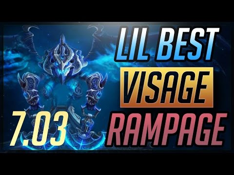 Lil Best Visage in Dota!!! Crazy 31 KILLS + RAMPAGE HIGHLIGHTS | Time 2 Dota #dota2