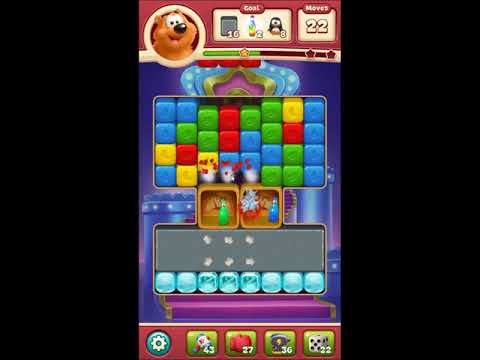 Toon Blast Level 2453 - NO BOOSTERS 🐻🐺🐱 | SKILLGAMING ✔️