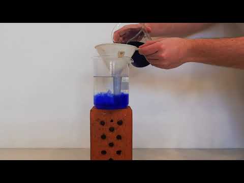 Anomalie von Wasser - Unterschichten von Wasser