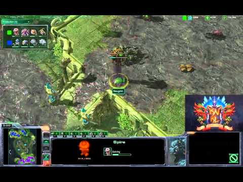 Starcraft 2 - KNKL03 - Tarson (T) vs Naugrim (Z) on Jungle Basin P01