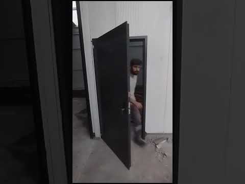 PAW fire resistant emergency exit door