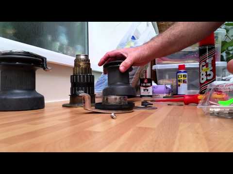 Antal w16 winch removal and service