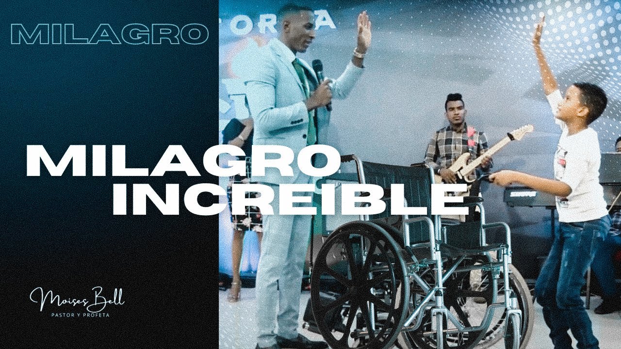 NIÑO SE LEVANTA DE SILLA DE RUEDAS | Pastor Moises Bell
