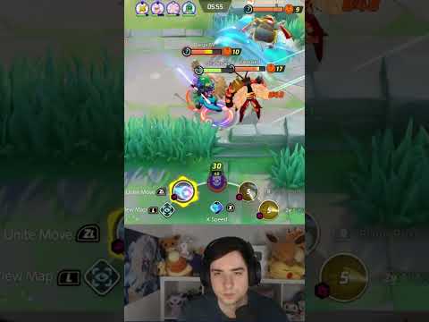 LUCARIO 1vs4 3 KO | Pokemon Unite