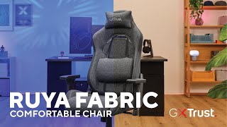 GXT723 RUYA FABRIC CHAIR GREY 150kg