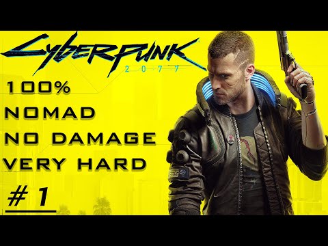 Cyberpunk 2077 (2.1) - Very Hard | All Quests |  No Damage - Prologue / Act 1 / The Rescue - Part 1