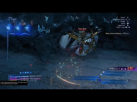 Ending of Zack Vs. Minerva (FF7 CCR)